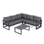 Barths Paros - Lounge-Set, Anthrazit – Bild 4