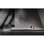 Aliseo Pearl Pro Handtuchwärmer Handtuchheizkörper - 3 Rohre, chrom – Bild 3