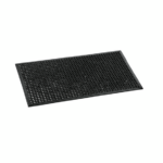 Was Germany Fußbodenmatte, 152 x 90 x 1 cm, schwarz, Gummi