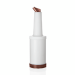 Was Germany Dosier- und Vorratsflasche SPEED BOTTLE, 0,85 ltr., braun, Ø 9 cm, Polypropylen