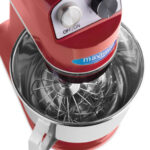 Maxima Gastro Planetenmischer - 7 l - Bis zu 2 kg Teig - Raspberryrot – Bild 9