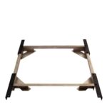 ADE Aufklappbare Bodenwaage mit Eichzulassung, Serie ADE BW3-300-1.000x800 + STAN07, 300 kg – Bild 2