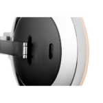 Aliseo LED Interface Beleuchteter Kosmetikspiegel - ø 220 mm, Batteriespiegel, Schwenkarm, USB-Aufladung – Bild 3
