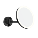 Aliseo LED MY Kosmetikspiegel mit Schwenkarm schwarz matt