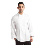 Chef Works Calgary Langarm Cool Vent Unisex Chefs Jacke Weiß S – Bild 3