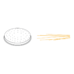 Prismafood Matrize Capelli D'Angelo Ø 5 cm