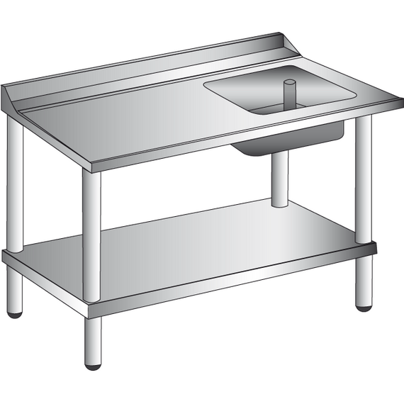 CodOSX.png Prismafood Zulauftisch (BxTxH): 120 x 77 x 85 cm – Bild 1