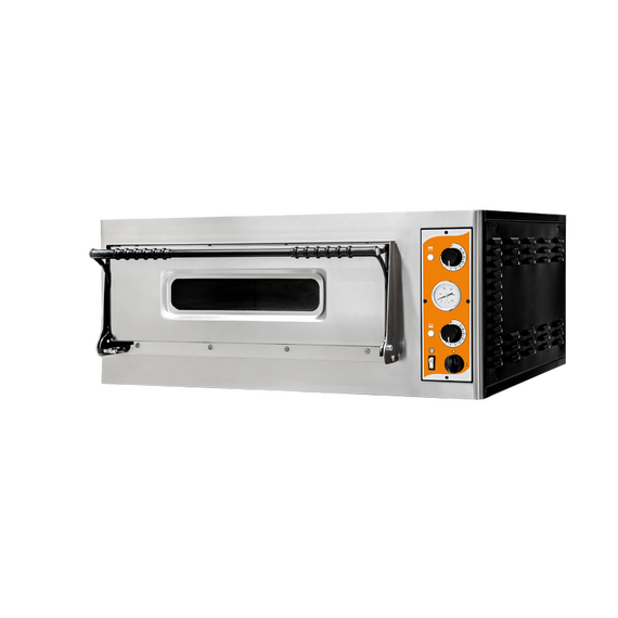 Deluxe-single_14r5-5s.png Prismafood Pizzaofen Deluxe Vollschamott BREIT - 1 Kammer – Bild 1