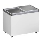 Liebherr EFE 2200 Eiscreme-Gefriertruhe mit Aluminium-Schiebedeckel und Lenkrollen – Bild 2