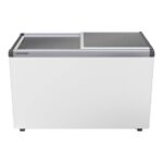 Liebherr EFE 3800 Eiscreme-Gefriertruhe mit Aluminium-Schiebedeckel und Lenkrollen – Bild 3