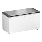 Liebherr EFL 4656 Gefriertruhe mit Edelstahl-Deckel, Lenkrollen und LED