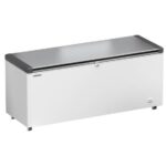 Liebherr EFL 6056 Gefriertruhe mit Edelstahl-Deckel, Lenkrollen und LED