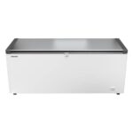 Liebherr EFL 6056 Gefriertruhe mit Edelstahl-Deckel, Lenkrollen und LED – Bild 2