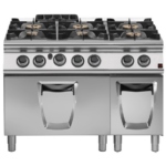 Prismafood Gasherd 6 Brenner mit Gasbackofen