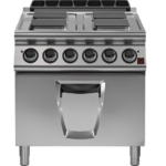 Prismafood Elektroherd 4 eckige Platten mit Backofen