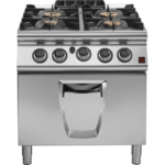 Prismafood Gasherd 4 Brenner mit Gasbackofen