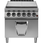 Prismafood Elektro Glühplattenherd mit 4 Zonen und Backofen