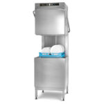 Hobart Ecomax Plus Haubenspülmaschine H615W-10D mit integrierte Klarspüldosierpumpe