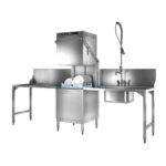 Hobart Ecomax Plus Haubenspülmaschine H615SW-10D mit integrierte Klarspüldosierpumpe und Enthärtung – Bild 2