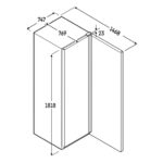Liebherr FRFBvg 5501 Perfection BlackSteel Kühlschrank mit Umluftkühlung – Bild 5