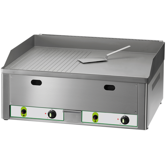 FRY2LRMC.png Prismafood Gas-Bratplatte (BxTxH): 66,5 x 60 x 30 cm – Bild 1