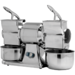 Prismafood Käsereibe - vernickelte Reibewalze - Produktion: 70 kg/Std