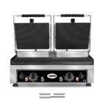 GMG Doppel-Kontaktgrill KG5530DEG, oben gerillt, unten Glatt/Gerillt