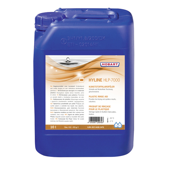 H_ww_HLP-7000_rinse-aid_10l_cut-out_1020.jpg Hobart HYLINE Kunststoffklarspüler HLP-7000, 10 l – Bild 1