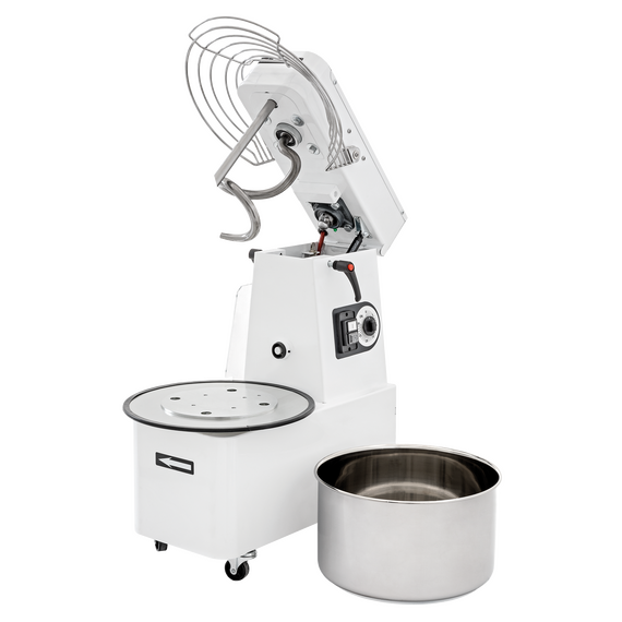 IMR_ITR_acak-ro.png Prismafood Teigmaschine - Kesselvolumen: 48 Liter / 42 kg Teig - aufklappbares Rührwerk – Bild 1