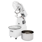 Prismafood Teigmaschine - 2 Geschwindigkeiten - Kesselvolumen: 48 Liter / 42 kg Teig - aufklappbares Rührwerk