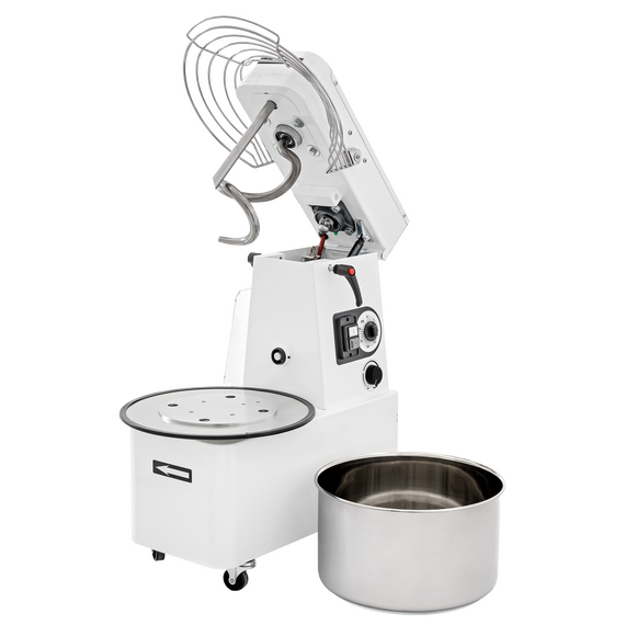 IRV_ljdj-fz.png Prismafood Teigmaschine- stufenlos - aufklappbar - Kesselvolumen: 41 Liter / 35 kg Teig – Bild 1