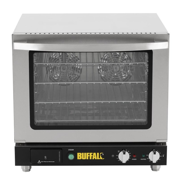 JA371_11.jpg Buffalo Bäckerei Konvektionsofen Mit Dampf 66Ltr – Bild 1
