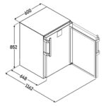 Liebherr MRTve 1501 Performance Unterbaufähiger Kühlschrank mit Umluftkühlung – Bild 5