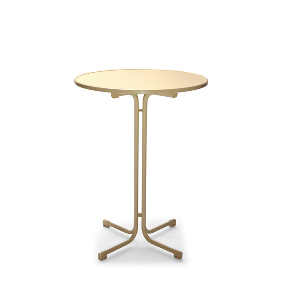 P15381_berlin-standing-table_sand_1.jpg Feros Berlin – Klapp Stehtisch Ø 80 cm, Sand – Bild 1