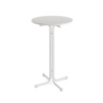 Feros Berlin – Klapp Stehtisch Ø 80 cm, Weiß