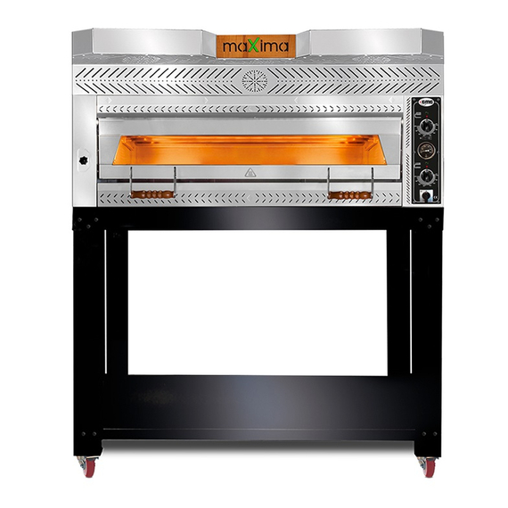 PEF_105105_V_E.jpg GMG Maxima PEF 105105 V-E Pizzaofen 9 x 35 cm Ø – Bild 1