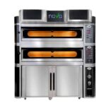 GMG Pizzaofen NOVA PFN 10570-2M Vollschamott 6+6 x 35 cm Ø – Bild 3