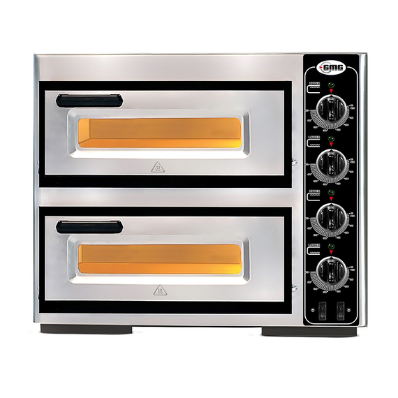 PF_4040_MDE4.jpg GMG Classic PF 4040M DE4 Pizzaofen 1+1x 39 cm Ø - 230 V – Bild 1