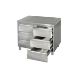 Prismafood Schubladenschrank 1,0m - mit 6 Schubladen STD