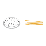Prismafood Matrize Spaghetti alla Chitara Ø 7,8 cm