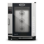 UNOX BAKERTOP MIND.Maps ONE XEBC-10EU-E1LM Professioneller Countertop-Ladenbackofen 10 Einschübe 600x400 Elektrisch Türöffnung links