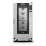 UNOX BAKERTOP MIND.Maps BIG PLUS XEBL-16EU-DPLS Professioneller Trolley-Ladenbackofen 16 Einschübe 600x400 Elektrisch Türöffnung links