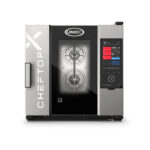 UNOX CHEFTOP-X XEDA-0611-EXLS-ET Professioneller Countertop-Ofen 6 Einschübe GN 1/1 Elektrisch Türöffnung links