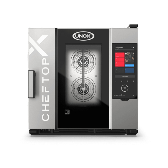 XEDA-0611-EXLS-POE.jpg UNOX CHEFTOP-X XEDA-0611-EXLS-POE Professioneller Countertop-Ofen 6 Einschübe GN 1/1 Elektrisch Türöffnung links – Bild 1