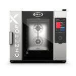 UNOX CHEFTOP-X XEDA-0621-EXLS-ET Professioneller Countertop-Ofen 6 Einschübe GN 2/1 Elektrisch Türöffnung links