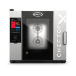 UNOX CHEFTOP-X XEDA-0621-EXRS-ET Professioneller Countertop-Ofen 6 Einschübe GN 2/1 Elektrisch Türöffnung rechts