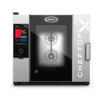 UNOX CHEFTOP-X XEDA-0621-EXRS-POE Professioneller Countertop-Ofen 6 Einschübe GN 2/1 Elektrisch Türöffnung rechts