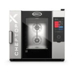 UNOX CHEFTOP-X XEDA-0621-GXLS-ET Professioneller Countertop-Ofen 6 Einschübe GN 2/1 Gas Türöffnung links