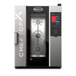UNOX CHEFTOP-X XEDA-1011-EXLS-PO Professioneller Countertop-Ofen 10 Einschübe GN 1/1 Elektrisch Türöffnung links