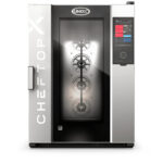 UNOX CHEFTOP-X XEDA-1021-EXLS-ET Professioneller Countertop-Ofen 10 Einschübe GN 2/1 Elektrisch Türöffnung links